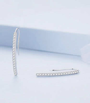 Сребърни обеци „Копнеж“