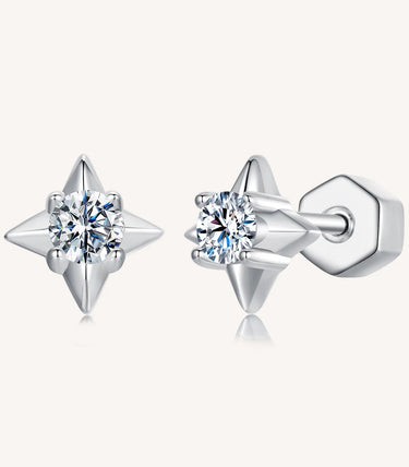 Сребърни обеци „Luna“