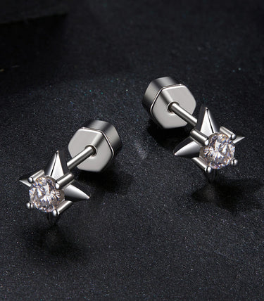 Сребърни обеци „Luna“