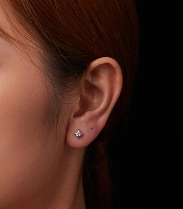 Сребърни обеци „Luna“