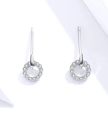 Сребърни обеци „Малки съвършенства“