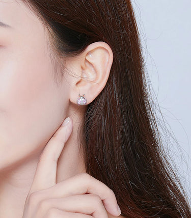 Сребърни обеци „Носим късмет“