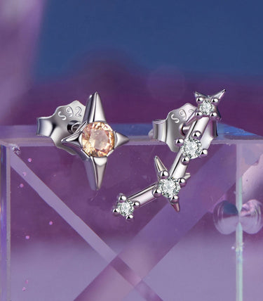 Сребърни обеци "Овен"