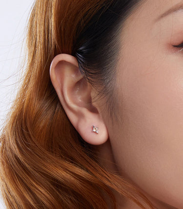 Сребърни обеци "Овен"