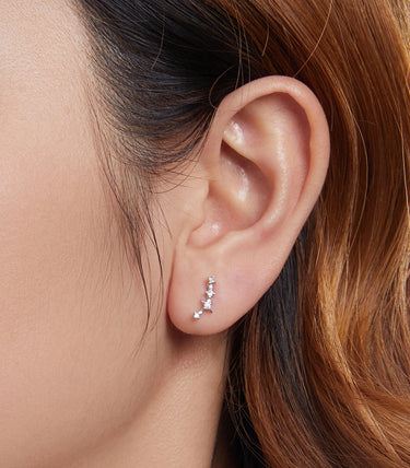 Сребърни обеци "Овен"