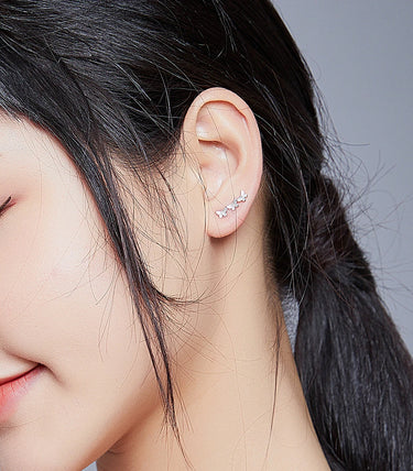 Сребърни обеци „Полет на душата“