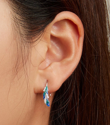 Сребърни обеци „Прелест“