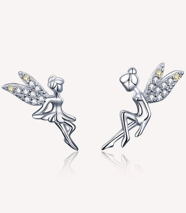 Сребърни обеци „Приказно красива“