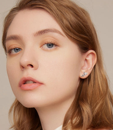 Сребърни обеци „Приказно красива“