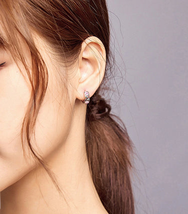 Сребърни обеци „Пролетно ухание“