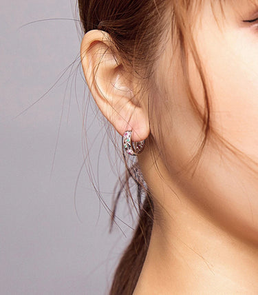 Сребърни обеци „Пролетно ухание“