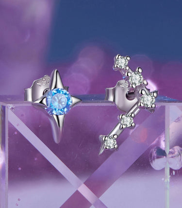 Сребърни обеци "Риби"