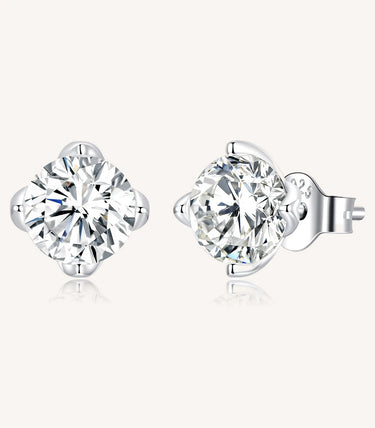 Сребърни обеци „Selene“