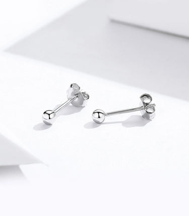 Сребърни обеци „Симплисити“