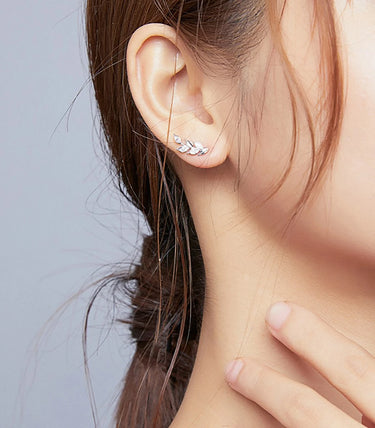 Сребърни обеци „Скъпоценен дар“