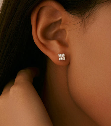 Сребърни обеци „Stella“