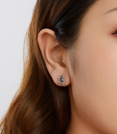 Сребърни обеци "Страстна и решителна"