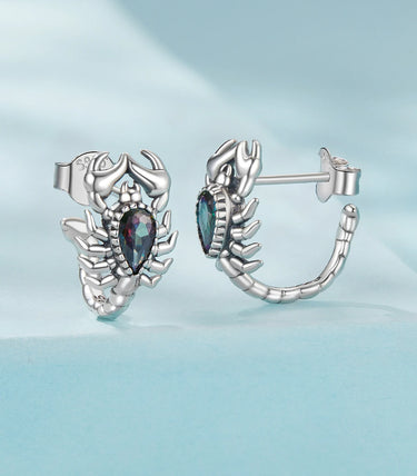 Сребърни обеци "Страстна и решителна"