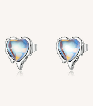 Сребърни обеци „Светлината в теб“