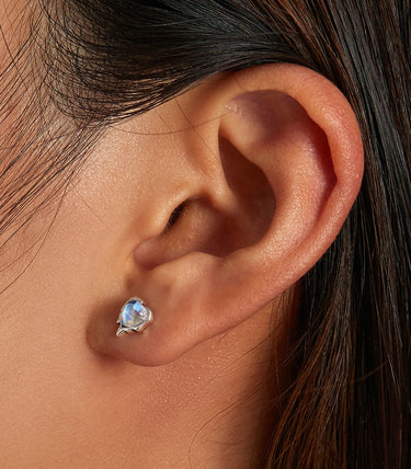 Сребърни обеци „Светлината в теб“