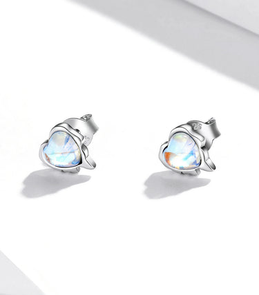 Сребърни обеци „Светлината в теб“