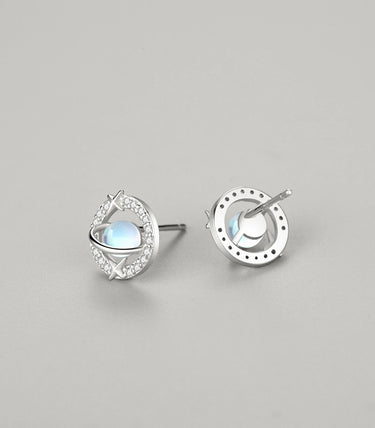 Сребърни обеци „Ти си Вселената!“