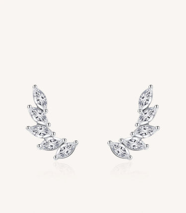 Сребърни обеци "Триумф"