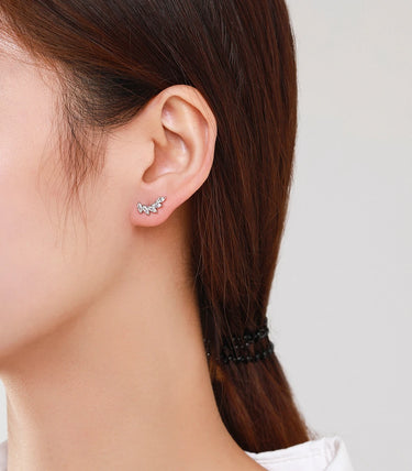 Сребърни обеци "Триумф"