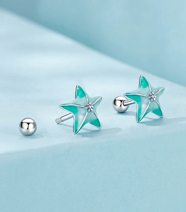 Сребърни обеци „Тропикана“