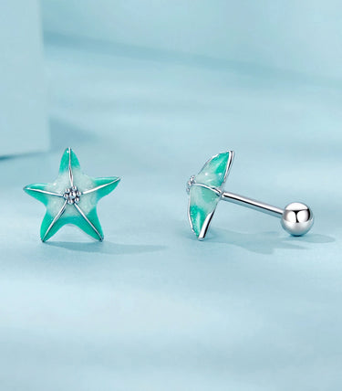 Сребърни обеци „Тропикана“