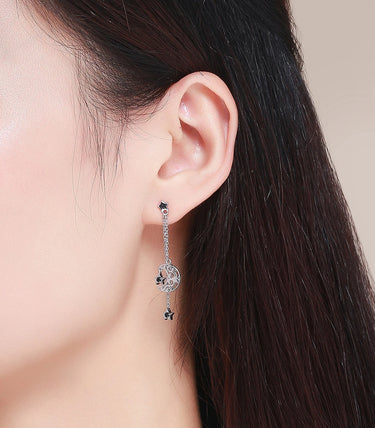 Сребърни обеци „Вълшебството жена“