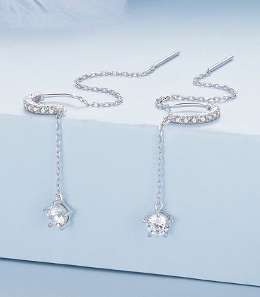 Сребърни обеци „Великолепна“