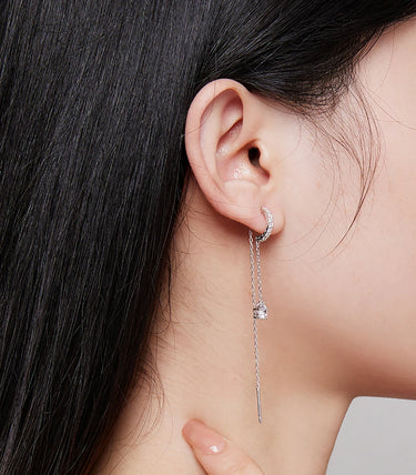 Сребърни обеци „Великолепна“