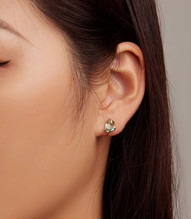 Сребърни обеци „Забраненият плод“