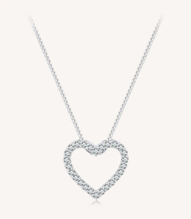 Сребърно колие "Amore"