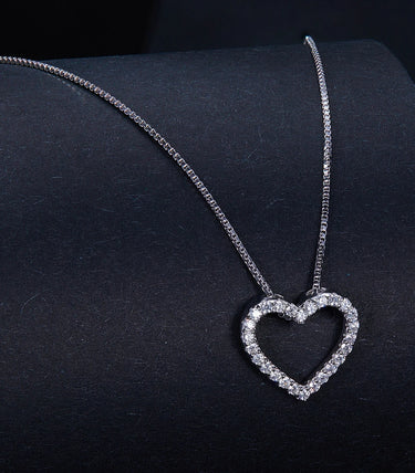 Сребърно колие "Amore"