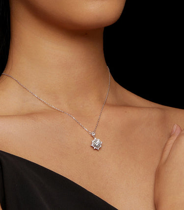 Сребърно колие "Celeste"