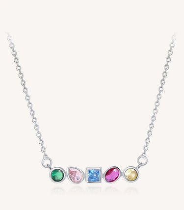 Сребърно колие “Цветна като теб"