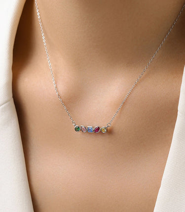 Сребърно колие “Цветна като теб"