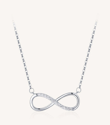 Сребърно колие "До безкрая"