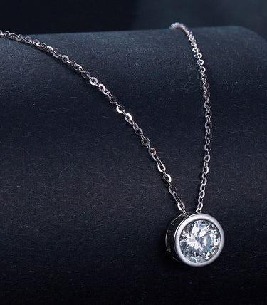 Сребърно колие "Estela"