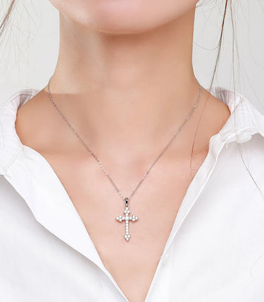 Сребърно колие "Имай вяра"