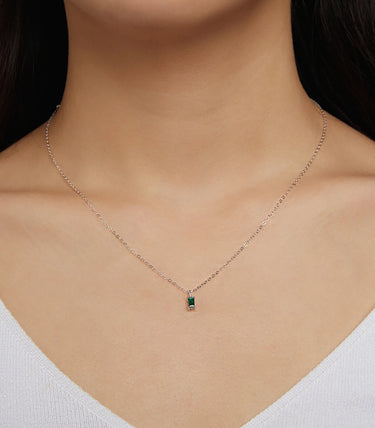 Сребърно колие "Камък на мъдростта"