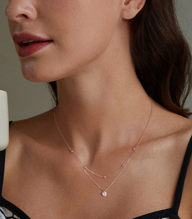 Сребърно колие "Levana"