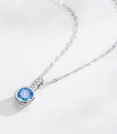 Сребърно колие "Lumina"