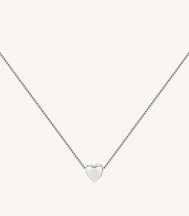 Сребърно колие "Обичам се!"