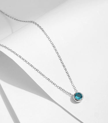 Сребърно колие "Ocean magic"