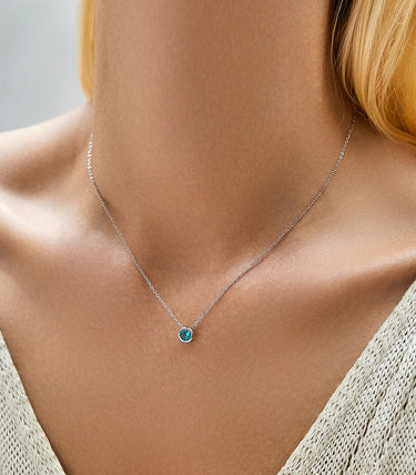 Сребърно колие "Ocean magic"