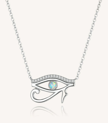 Сребърно колие „Окото на Хор“