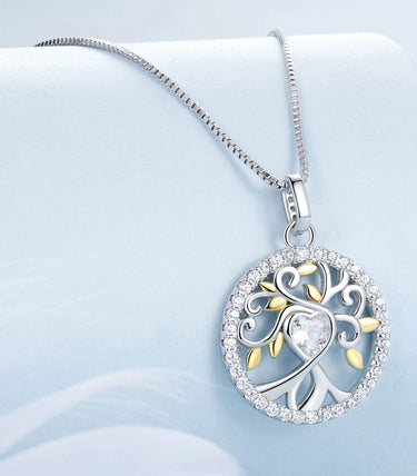 Сребърно колие "Отвори сърцето си"